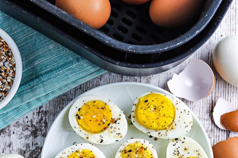 Air Fryer Hard Boiled Eggs