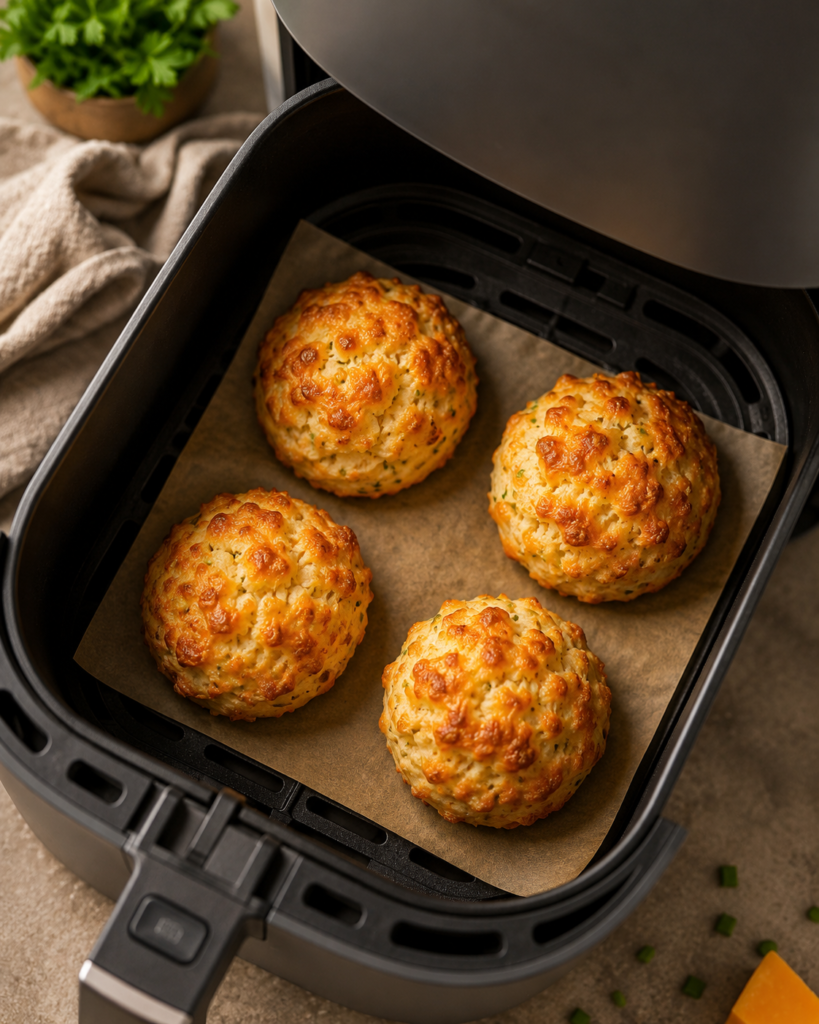 Air Fryer Cheese Scones