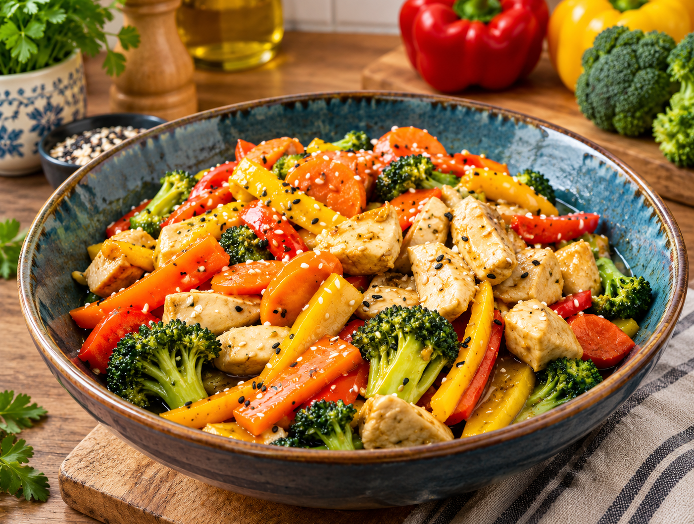 30-Minute Healthy Chicken Stir Fry