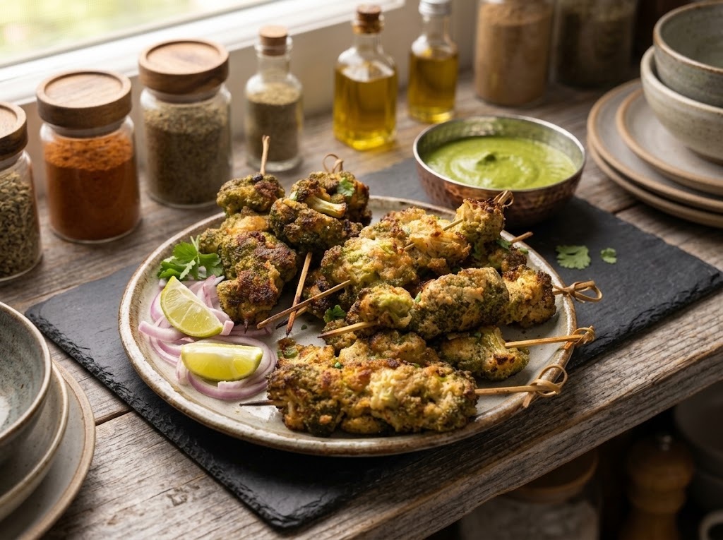 Air Fryer Malai Broccoli