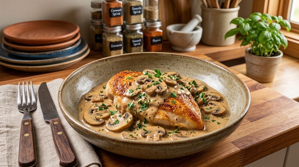 Chicken Stroganoff